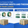 How to Choose the Right Strapping Width and Thickness for Your Loads