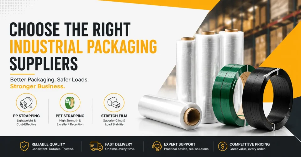 Industrial Packaging Suppliers NZ | Reliable Packaging Supplies for Warehouses & Logistics
