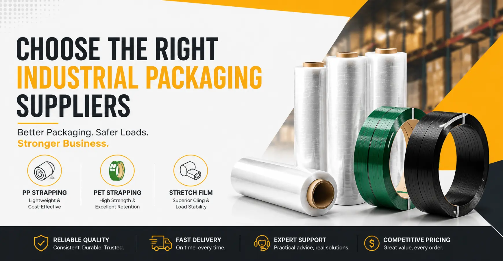 How to Choose the Right Industrial Packaging Suppliers for Your Business