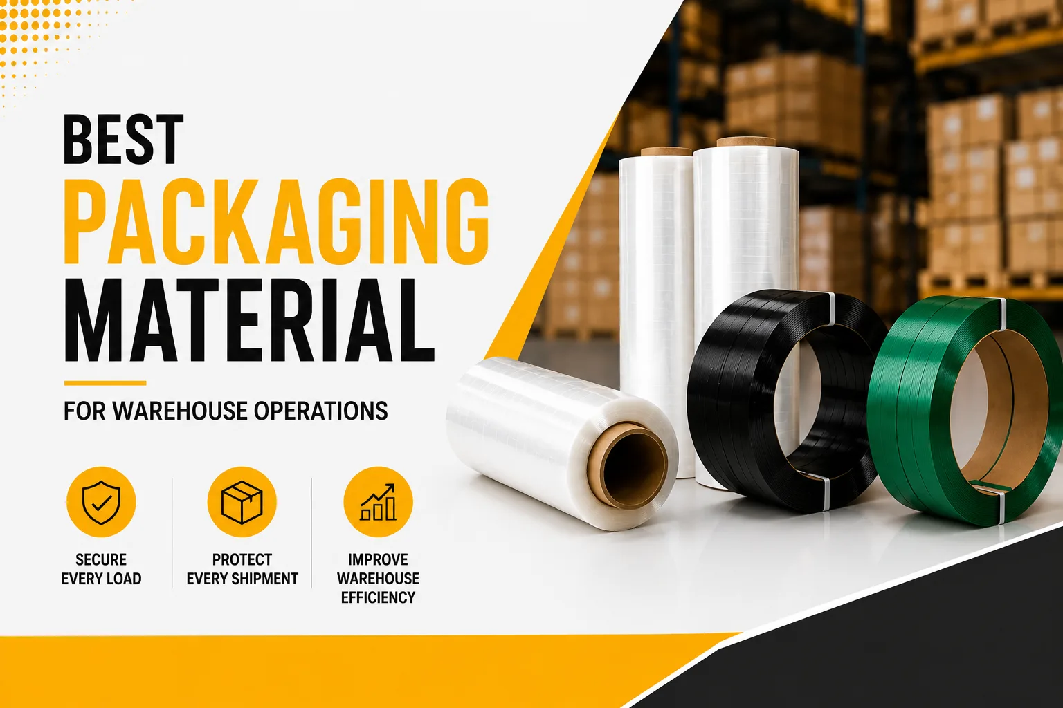 Best Packaging Material for Warehouse Operations