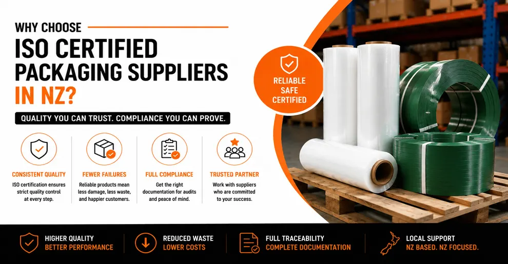 Why Choose ISO Certified Packaging Suppliers in Auckland, NZ