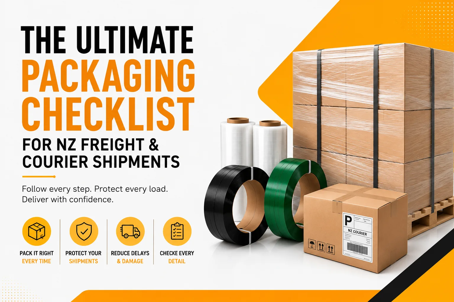 Packaging Checklist for NZ Freight and Courier Shipments