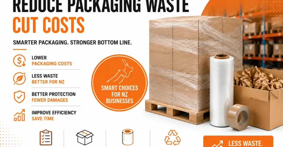 Reduce packaging waste and cut costs in NZ warehouse with smart packaging solutions